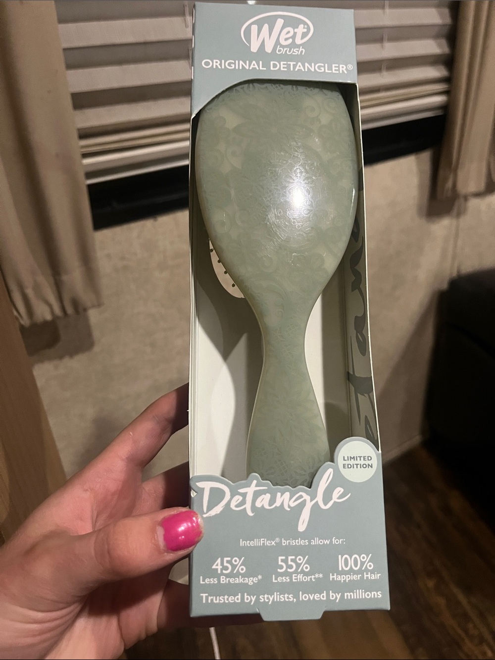 Wet Brush Original Detangler - Sage Green (Limited Edition)